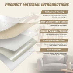 2 9×11 Waterproof Canvas Repair Patches – Self-Adhesive for Durability