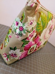 Quilted Bag Using Heather Bailey Fabric, Local Honey