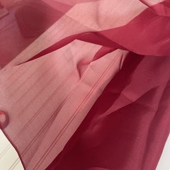 SILK WINE RED FABRIC 1 Yard x 22 Inches Wide or 36 Inches x 22 Wide