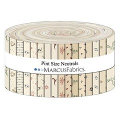 Jelly Roll – Pint Size Neutrals Bundle Quilter’s Cotton Fabric Precuts M526.41