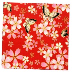 5 PCS Cotton Craft Fabric Bundle Squares 20×20 Inch 50x50cm Japanese Style