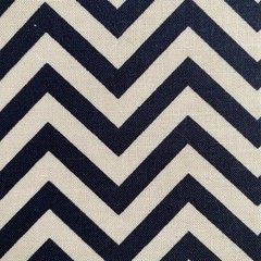Black White Zig Zag Chevron Waverly Inspirations 100% Cotton Fat Quarter 18×21
