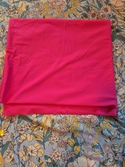 Spandex Swimwear Fabric, Hot Pink, 53×63″, 4-way Stretch Single Cut, 1 2/3 Yards