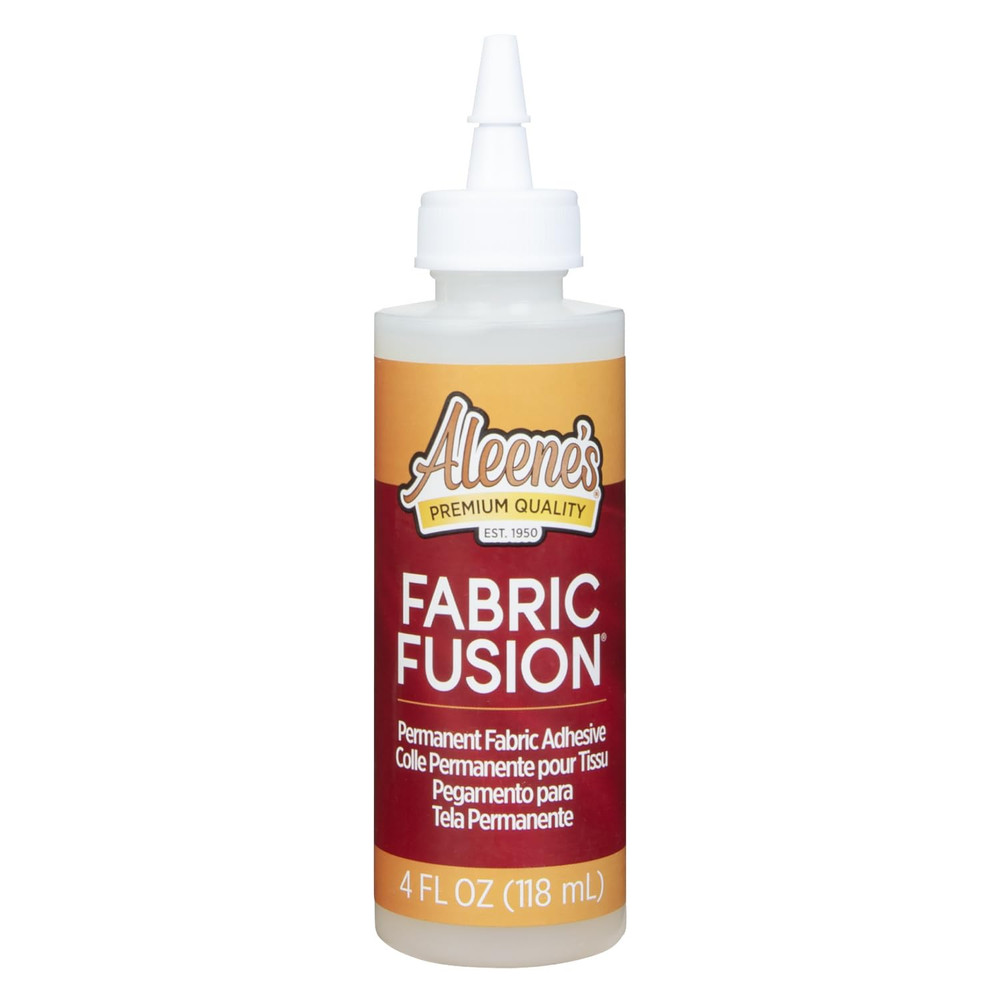 23473 Fabric Fusion Permanent Fabric Adhesive ,Clear,4Oz