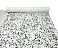 LACEFIELD DESIGNS PURRFECT PALS INK BLACK CATS KITTEN COTTON FABRIC BY YARD 55″W