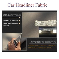 Car Headliners Fabric Material Upholstery Repair Torn/Damage/Shedding Dome Liner