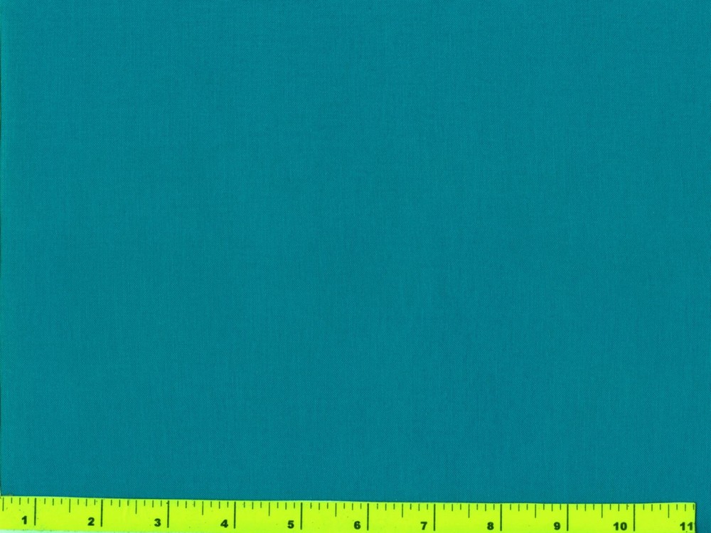 Dark Aqua Blue Solid Quilting & Sewing Fabric by the Yard #2030