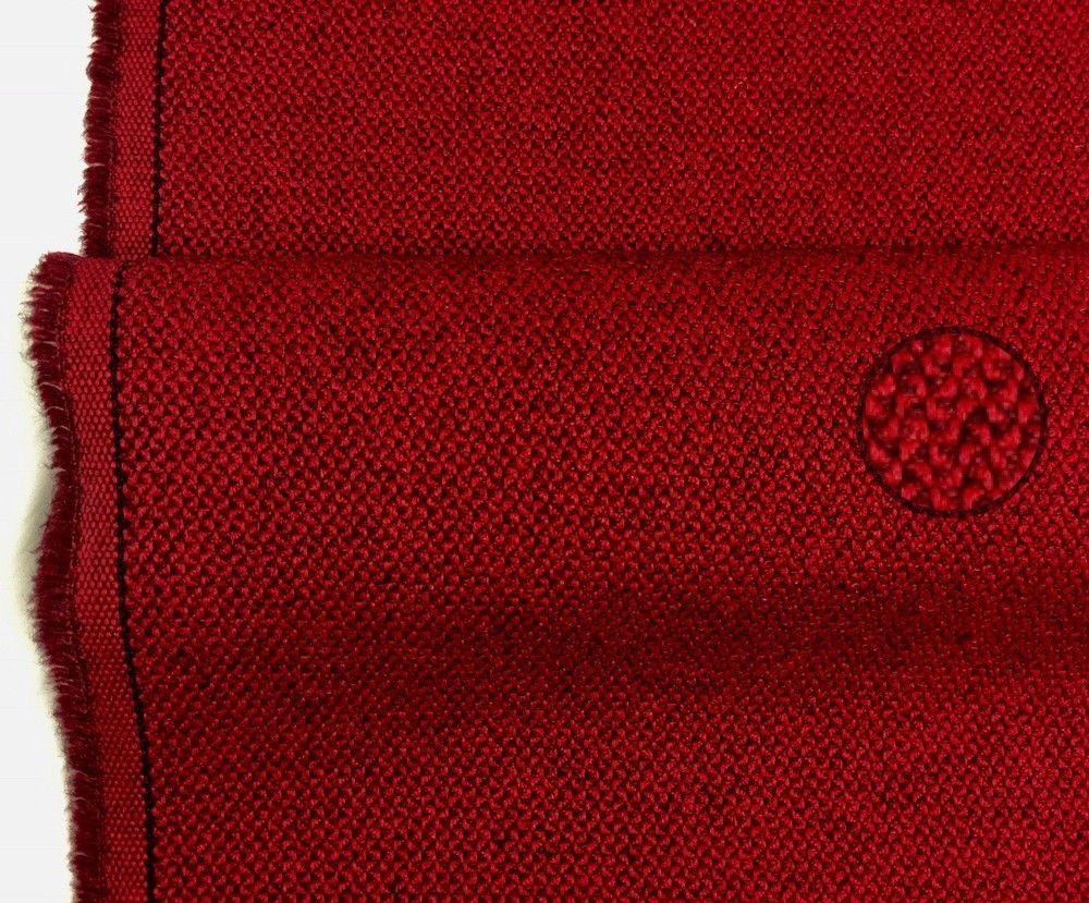 Knoll Hourglass, Flame, 12yards, Upholstery, soil & stain repell