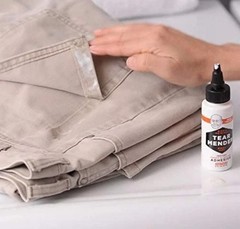 Bish’s 12 Pack Instant Fabric and Leather Adhesive – Waterproof & Non-Toxic 6oz