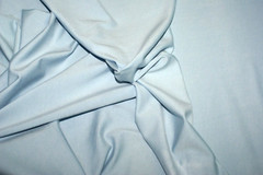 5m Lots – BABY BLUE Viscose Elastane Jersey Fabric, Excellent Stretch, Fine Rib