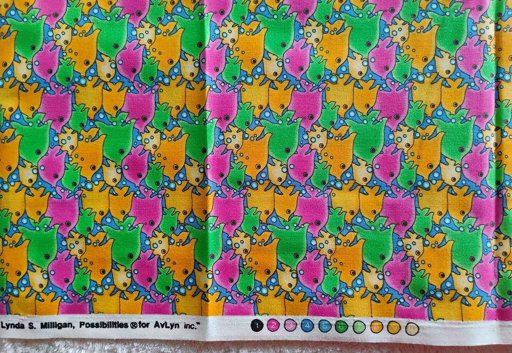1 – 2/5 Yd of “Possibilities” by Nancy Smith/Lynda Milligan for AvLyn, Inc.