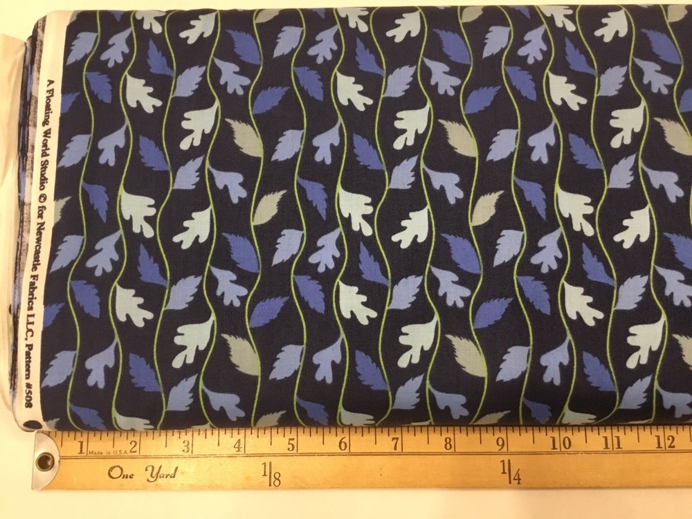 New Castle Bloomsbury Sunflower Fabric # 508-03 for A Floating World Studio