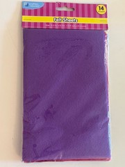 NEW Crafters Square Craft Felt Sheets 5.5”x8.5” Multicolor 14 Sheets Pack Sealed