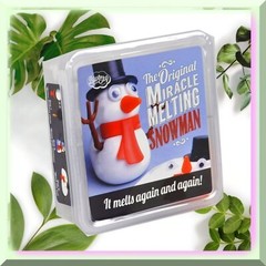 Melt-Away Snowman Putty with Color Change