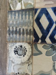 Lot Of 9 Upholstery Fabric Samples 27″ X 13.5″ New