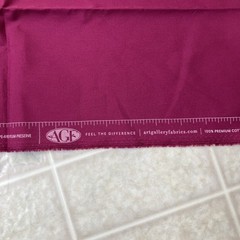 Fat Quarter AGF Art Gallery Fabrics pure solids pe-493 100% cotton Plum Preserve