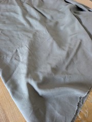 4.5 Yards of Gray Cotton Sateen Fabric – soft, prewashed, one cut, 44″ wide