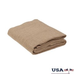 Natural Burlap Fabric Precut 2Yards Finished Edges 100 Jute Craft Supply Brown
