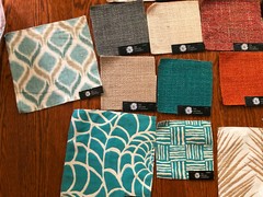 WALFAB Mixed Lot Caribe Fabric Sample Book (26 pcs) + 18 loose pcs