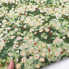 Floral Blossom Vintage French Jacquard Tapestry Upholstery Fabric for Sewing DIY