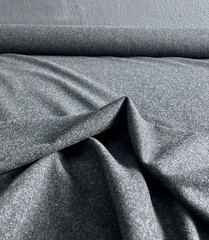 Light/Midweight DARK CHARCOAL GRAY Wool Flecked Heather 59″ Wide By the Yard