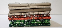 Christmas Quilting Cotton Fabric 1/2 yd. Bundle, Northern Light, 9 Pieces