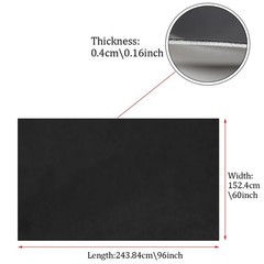 60″ (W) Suede Headliner Fabric Foam Backed for Car Roof Liner Upholstery Repair