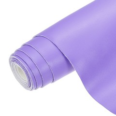 PU Faux Leather Fabric 0.4 Yards Synthetic Leather Material Purple