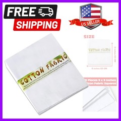 Durable 100% Cotton Fabric Squares – Ideal for Quilting & Crafting Creations