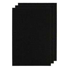 1/3/10/15Pcs Black Self Adhesive Felt Sheets Soft Velvet Sticky Back for Jewelry
