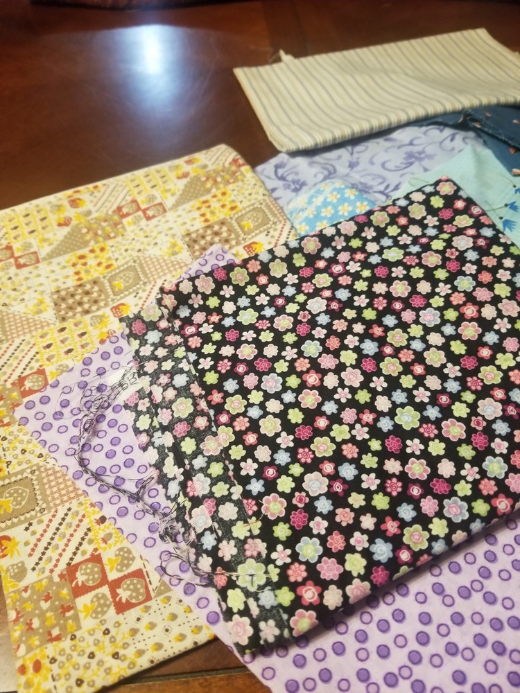 Quilting fabric – cottons, Lots Of Florals And Prints, Multicolored