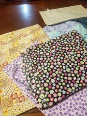 Quilting fabric – cottons, Lots Of Florals And Prints, Multicolored