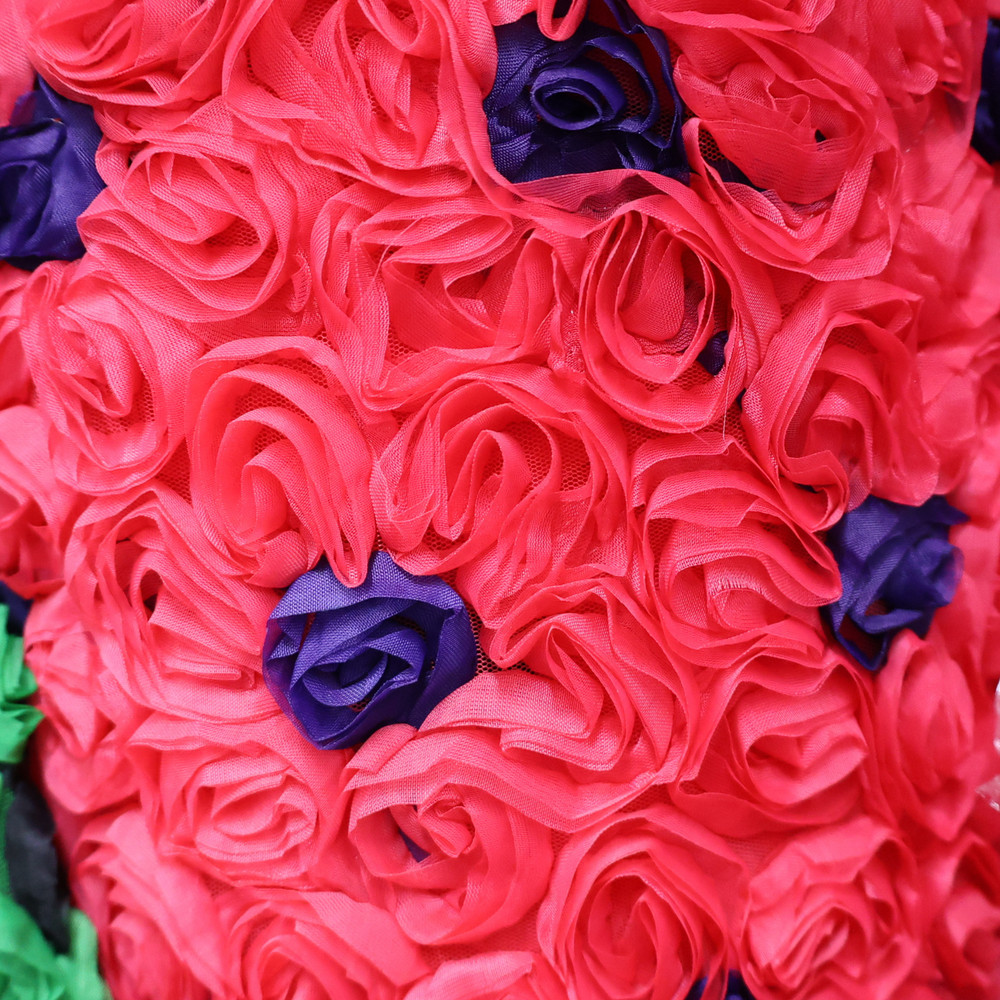 2-Tone 3D Rosette Fabric (3 colors) – By the Yard