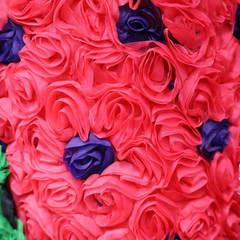 2-Tone 3D Rosette Fabric (3 colors) – By the Yard