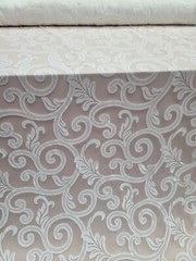Lace Stretch Fabric by the Yard – Swirls Design, 60″ Wide Nylon Spandex