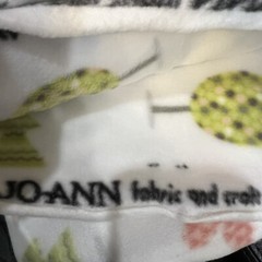 PASTEL LLAMAS On White Soft Fabric 60”x80” Joann’s Linens Style #47817 Anti-pull