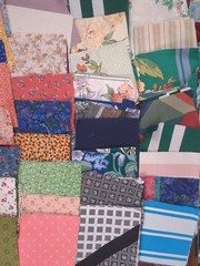 Quilting Squares 4.5×4.5″ Approximately 850 Pieces Multicolor