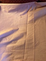 9 yds Mauve Lightweight Fabric Cotton Blend? 40” Wide – Was used in a play