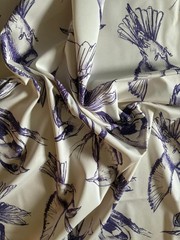 Authentic and Top Italian designer luxury dress fabric, made in Italy