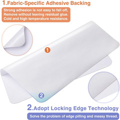 Canvas Repair Patch 9×11 Inch 3Pcs Waterproof Self-Adhesive Fabric
