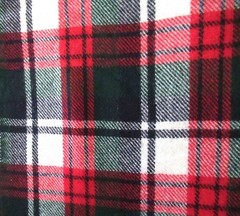 Vintage Tartan Wool Plaid Fabric 140cm x 1.8m