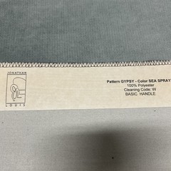 Jonathan Louis Upholstery Fabric – Pattern Gypsy- 6 piece Sample Lot #1