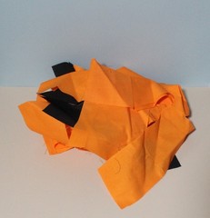 1 Pound of Small Fabric Scraps Solid Colors and Patterns Quilting Lot