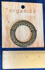 Organics Elements – Craft/Sewing Ring – Estilo #17000SP44 NEW