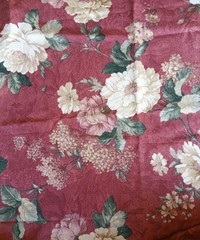 Lightweight canvas fabric Upholstery Totes Pillow Romance Large Floral 56″x3.3yd