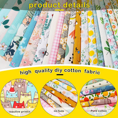 40 Pcs 10 X 10 Inches Cotton Fabric Bundle Squares Precut Fabric Squares Multi C
