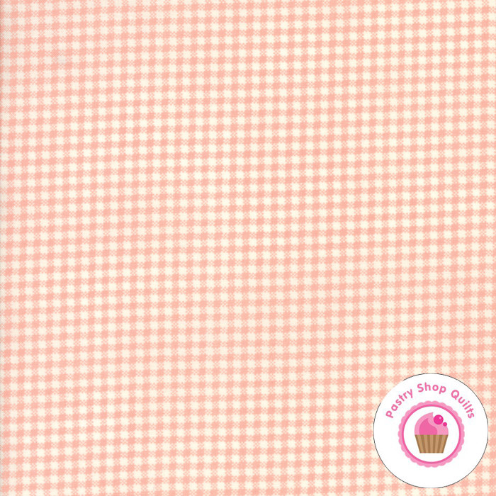 Moda Basic ESSENTIALLY YOURS 8653 24 Soft Pink Blush Check Quilt Fabric
