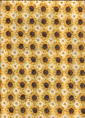 100% cotton floral fabric “Sunflower Sunshine” by Springs Creative