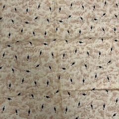 Lot of Vintage Modern Quilting Cotton Fabric Browns Floral Christmas Solid Batik