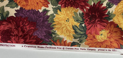 Fall Floral Fat Quarter 18” x 22”, 100% cotton
